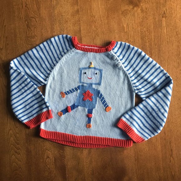 Zubels Other - Zubels robot sweater 2-3T